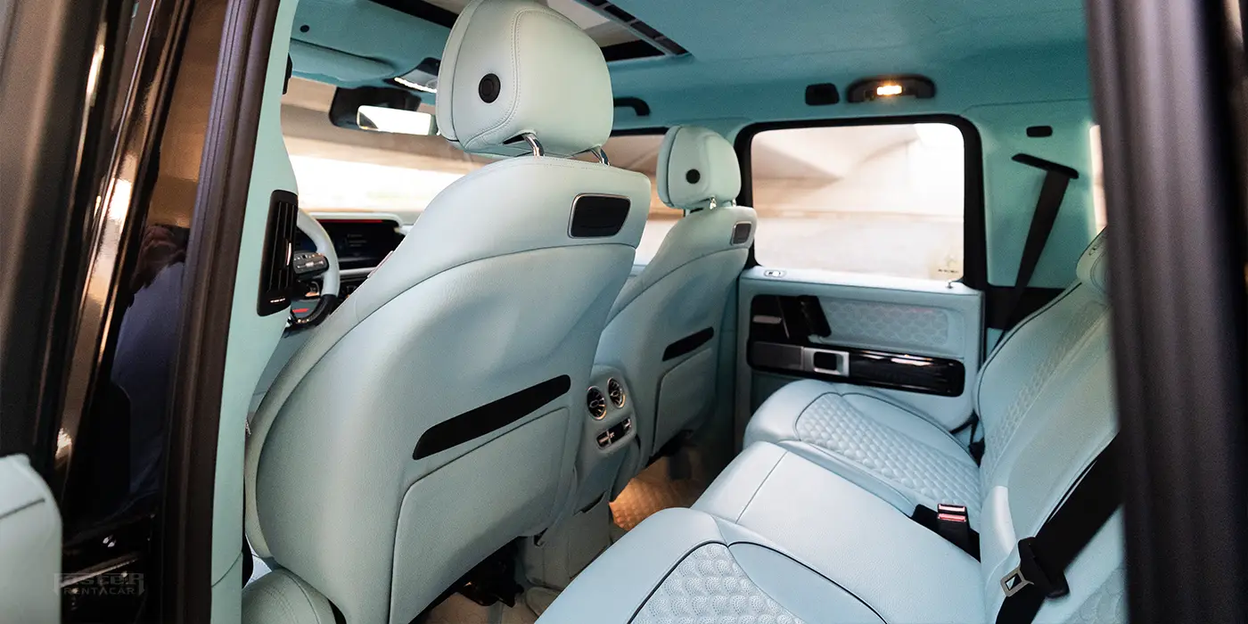 Mercedes Brabus Interior Back Seats